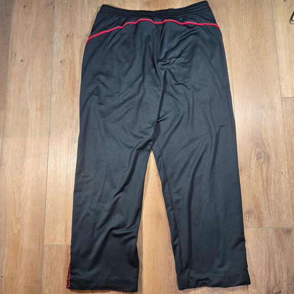 Nike Sportswear Authentics Track Pants XL Georgia Joggers Men’s Black Training - Picture 12 of 12